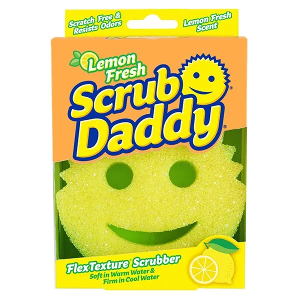 scrub-daddy-lemon-fresh-flextexture-schwamm-mit-zitronenduft image 1