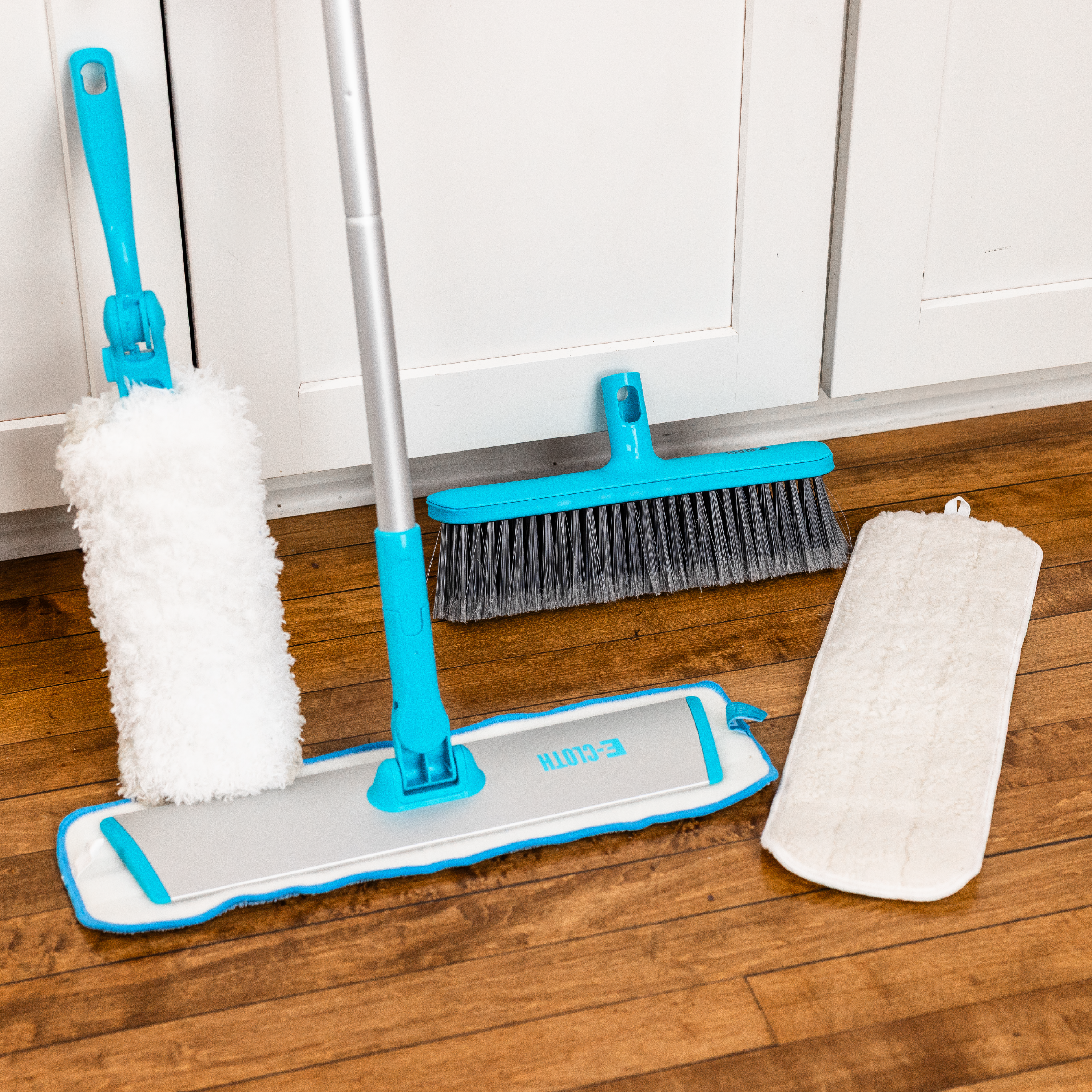 e-cloth-easy-click-4-in-1-dusting-floorcare-kit-wischmopp-besen-staubwischer-mit image 3