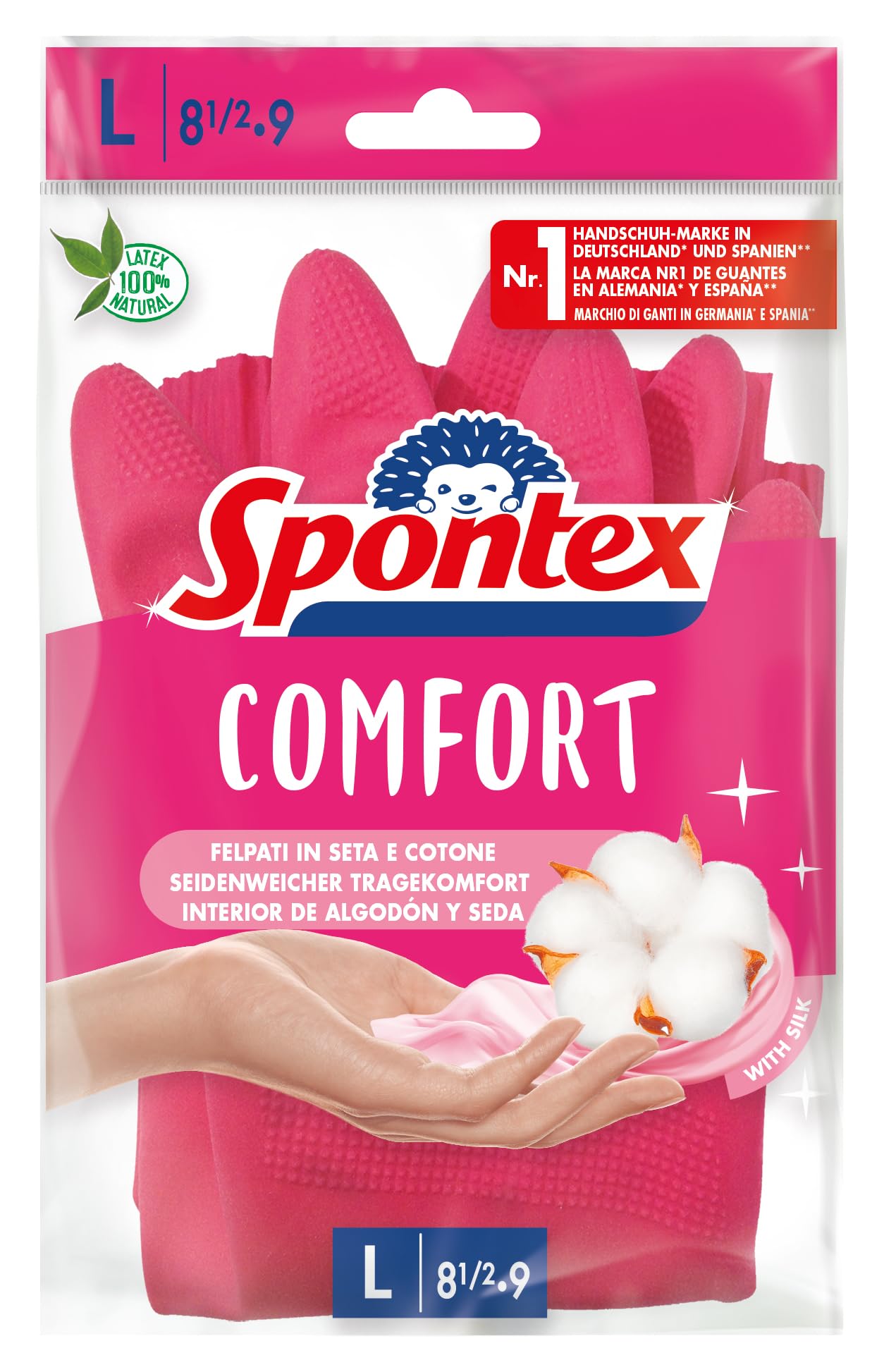 spontex-comfort-haushaltshandschuhe-gr-e-l-12-paar image 2