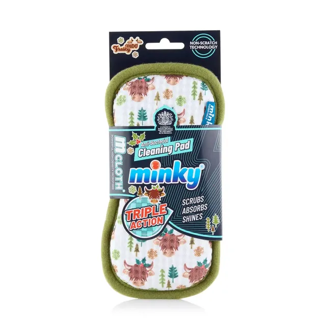 minky-mcloth-frosty-moo-anti-bacterial-reinigungspad-limited-edition image 1