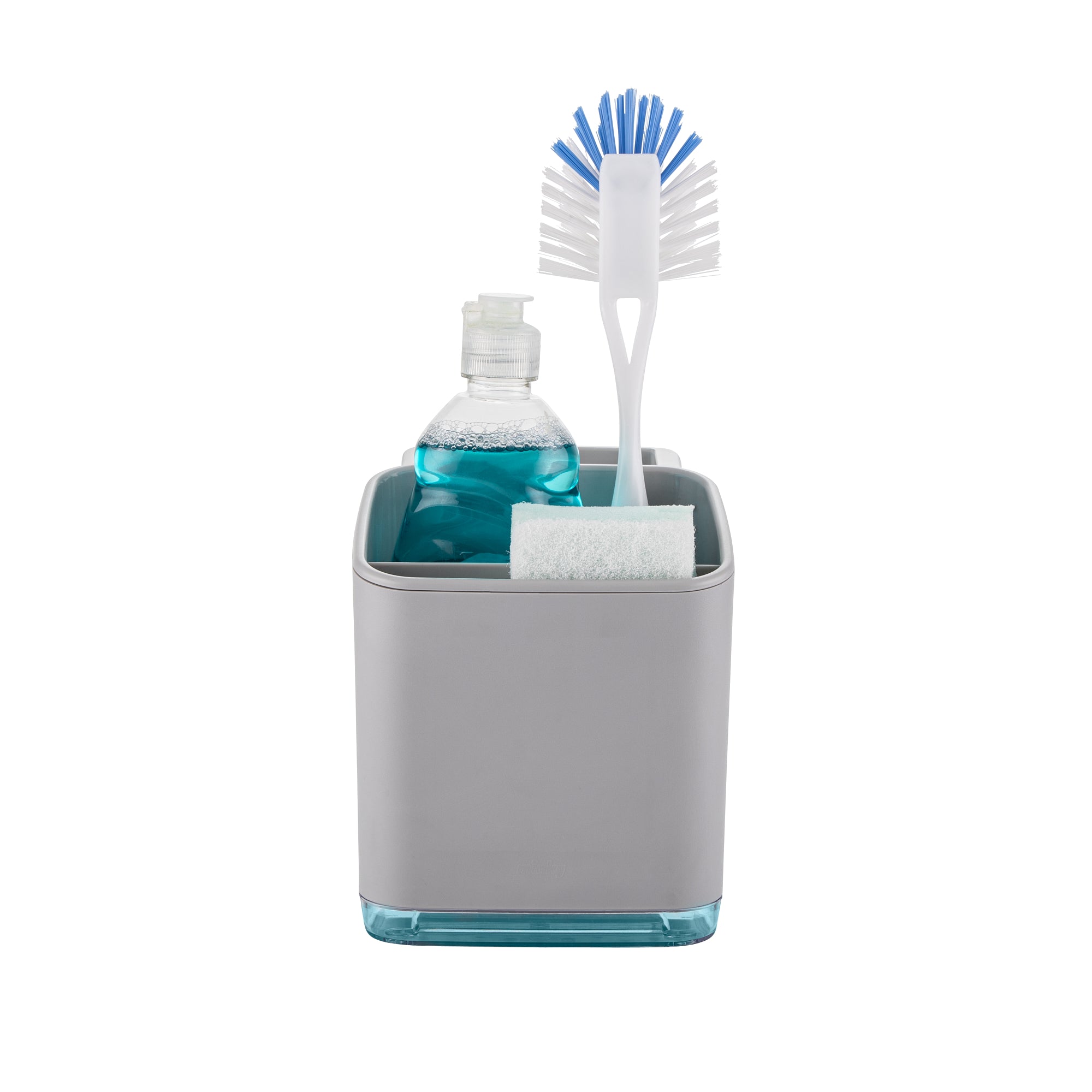minky-sink-tidy-sp-lbecken-organizer-2-f-cher-mit-abtropfschale image 1