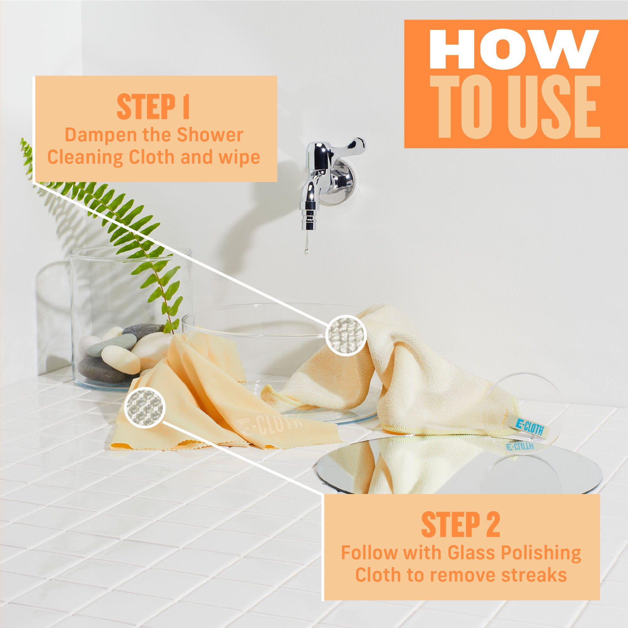 e-cloth-shower-cleaning-kit-dusch-set-gegen-kalk-seifenreste image 4