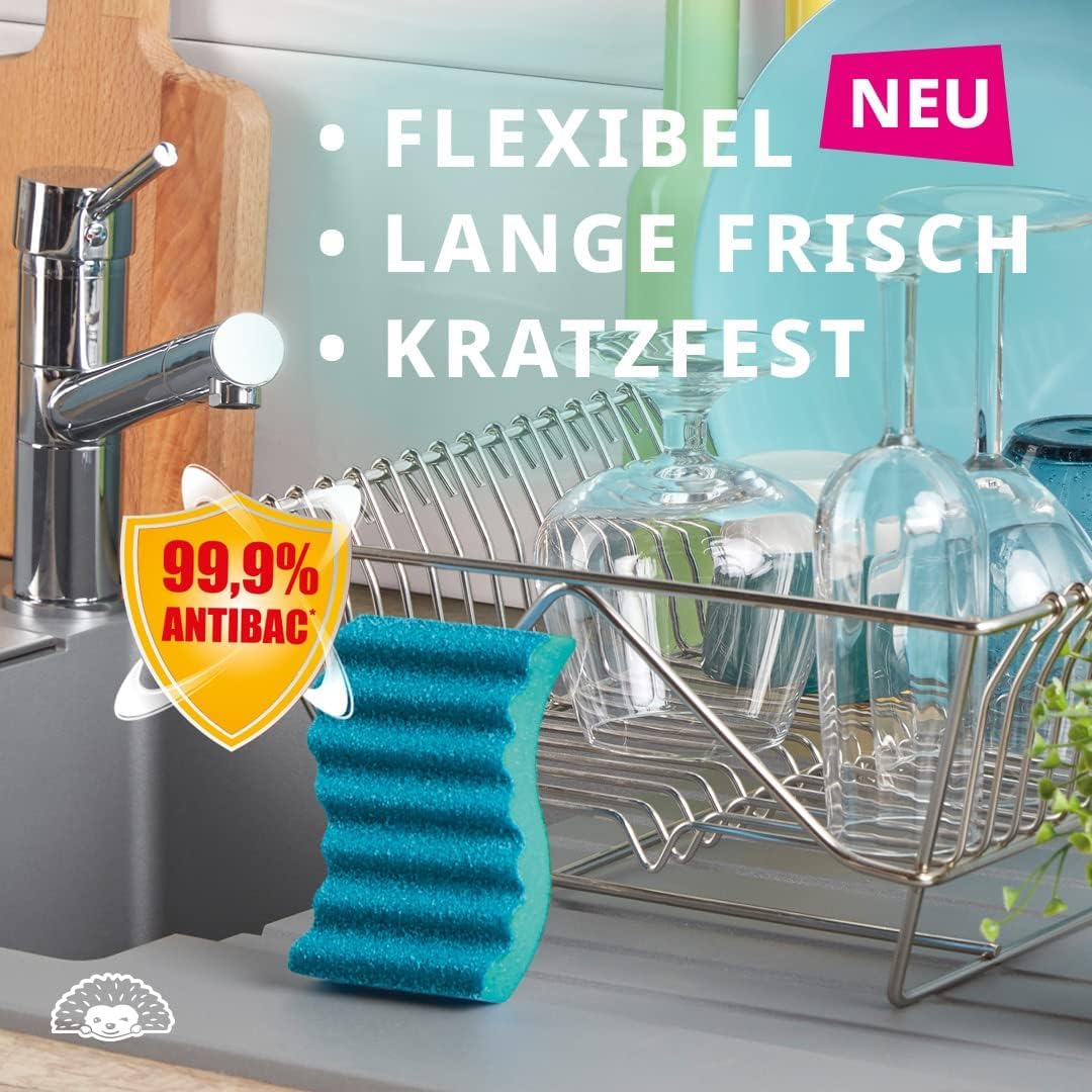spontex-flexy-fresh-reinigungsschwamm-14x-4-st-ck-kratzfrei-flexibel image 7