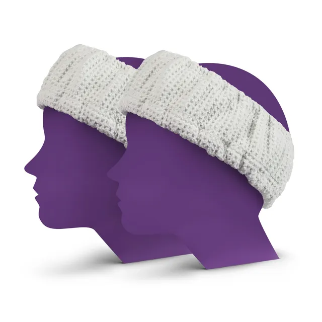 e-cloth-stay-dry-hair-bands-2er-pack-haarb-nder-f-r-dusche-gesichtsreinigung image 1