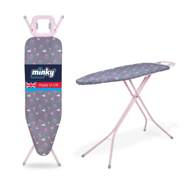 minky-b-gelbrett-flamingo-pink-122-x-38-cm-inkl-bezug-smartfit image 1