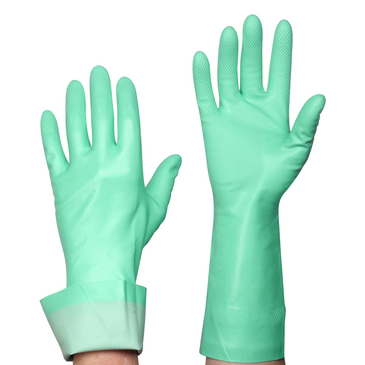 spontex-sensible-haut-latexfreie-haushaltshandschuhe-gr-e-m-2er-pack image 2
