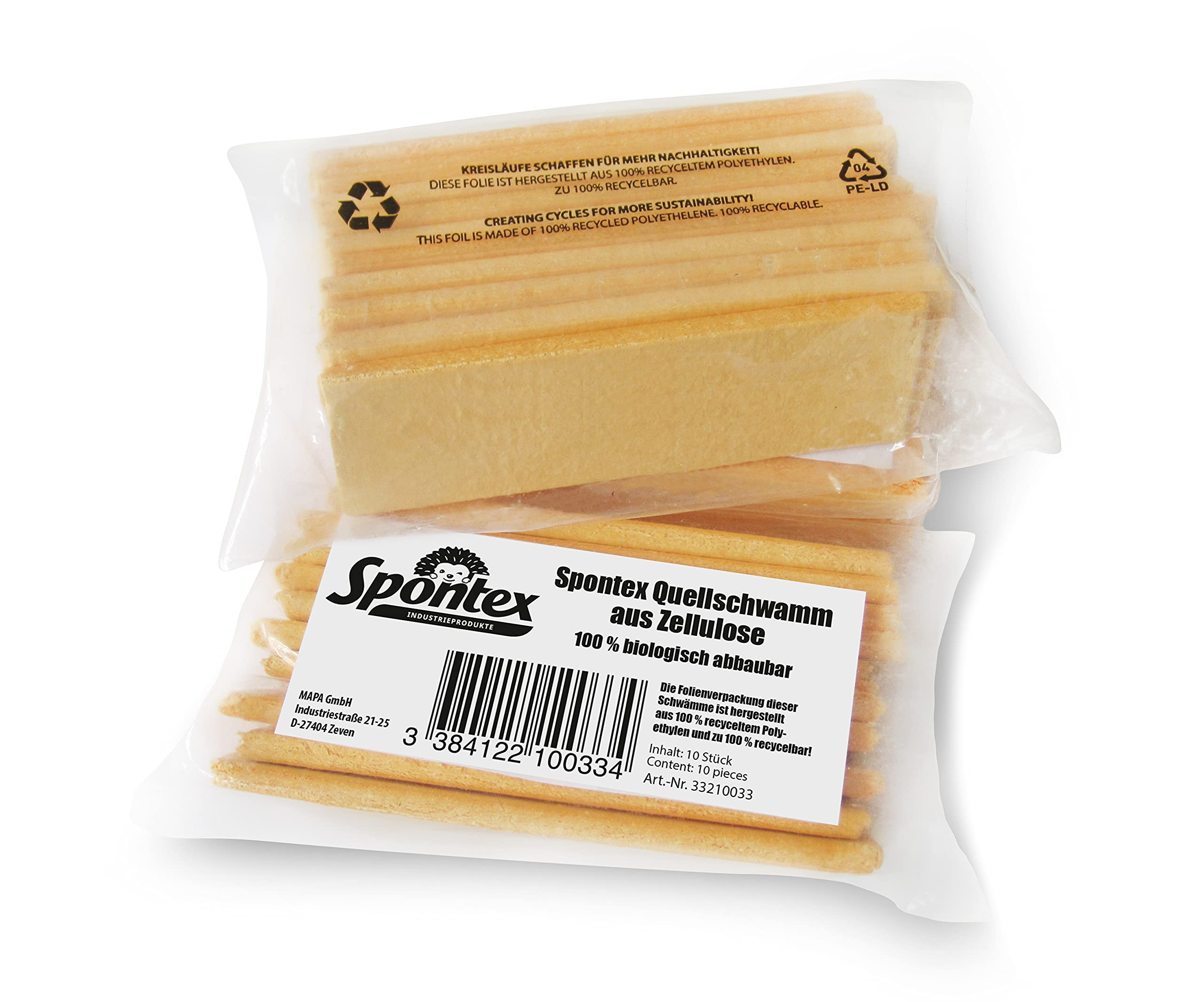 spontex-quellschwamm-zellulose-135-x-90-x-37-mm-10er-pack image 2