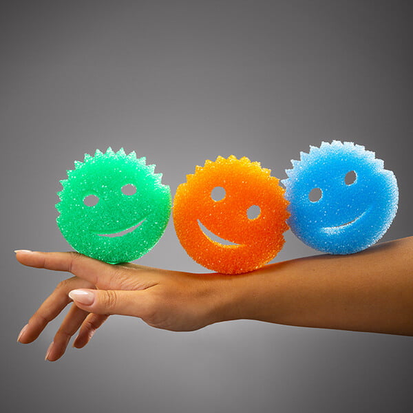 scrub-daddy-colors-schwamm-3er-pack-bunt image 2