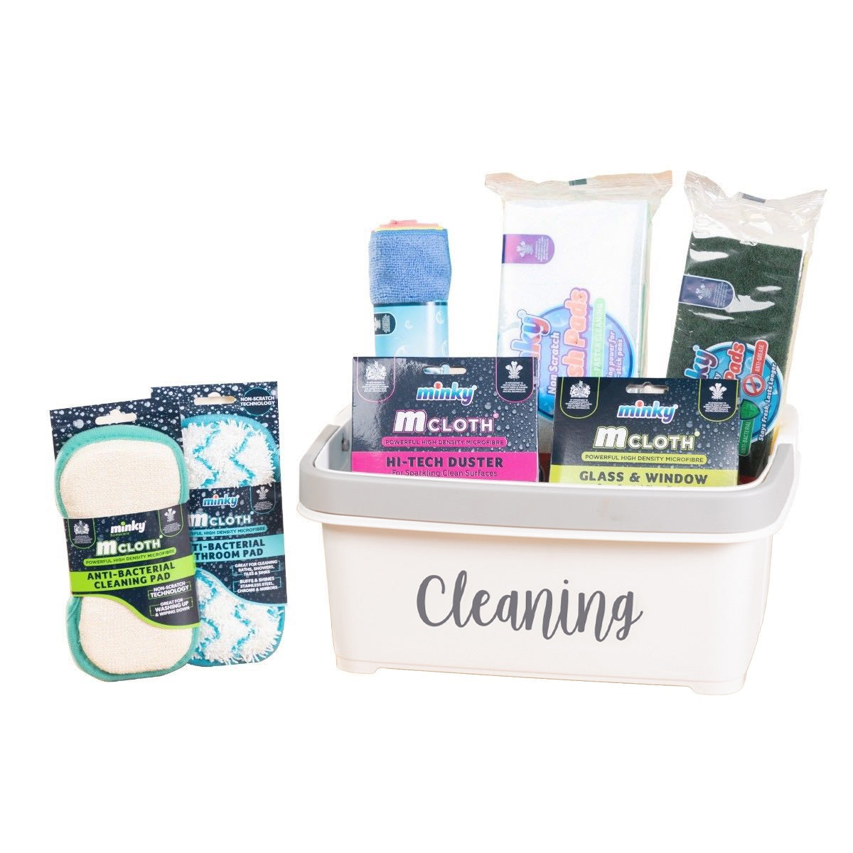 minky-cleaning-starter-kit-bundle-putzkorb-set image 1