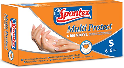 spontex-multi-protect-einmalhandschuhe-vinyl-gr-e-s-latexfrei-100er-pack-spender image 4