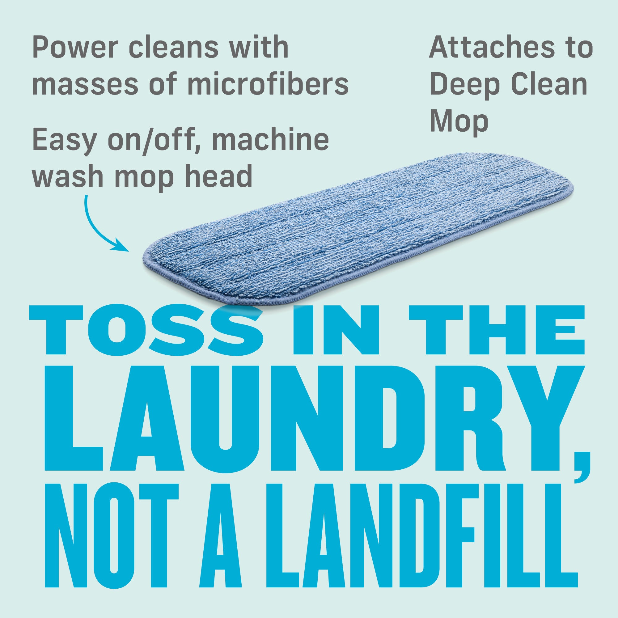 e-cloth-replacement-standard-sized-mop-head-ersatzkopf image 4