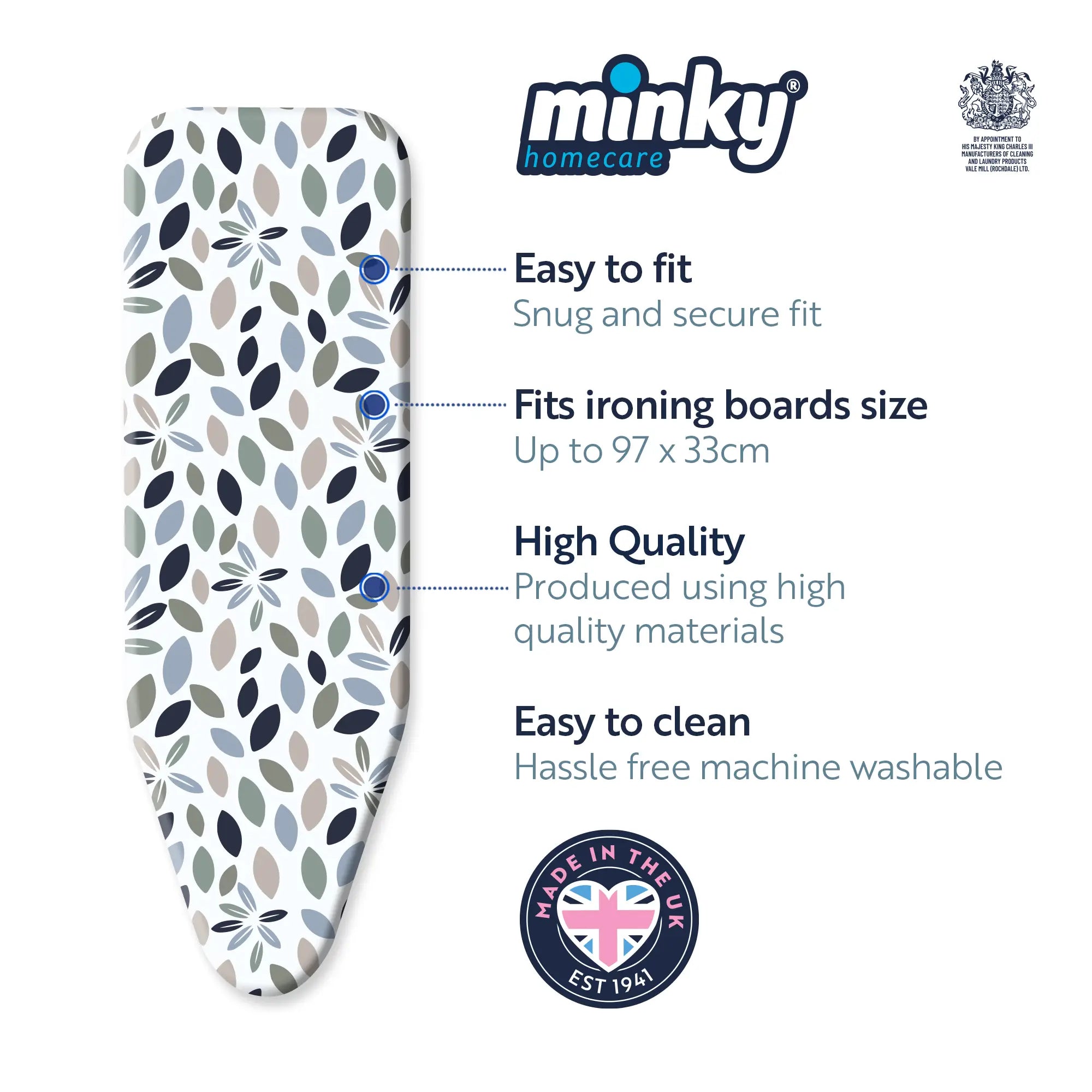 minky-exclusive-b-gelbrettbezug-smartfit-97-x-33-cm image 2