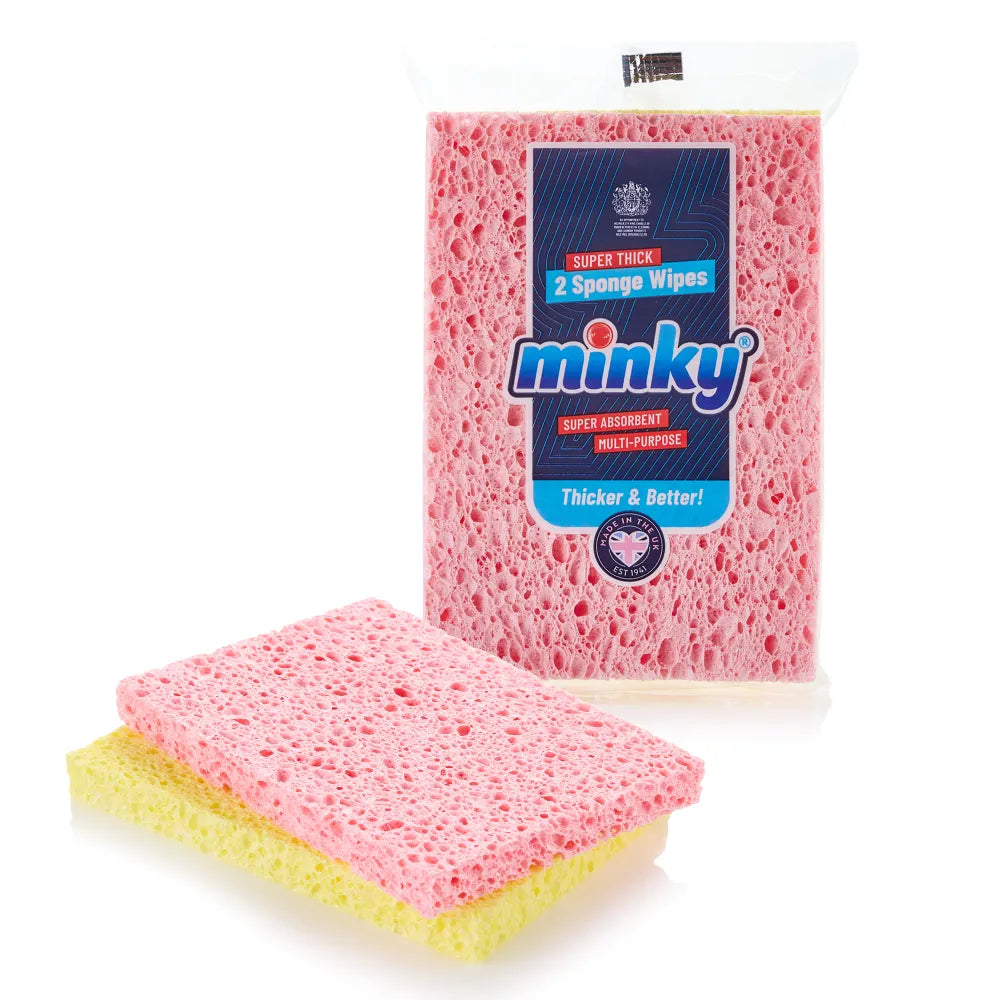 minky-super-thick-sponge-wipes-zellulose-schwammt-cher-2er-pack image 1