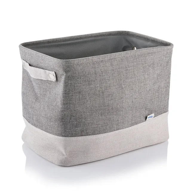 minky-w-schekorb-klein-stoff-27-l-faltbarer-aufbewahrungskorb image 1
