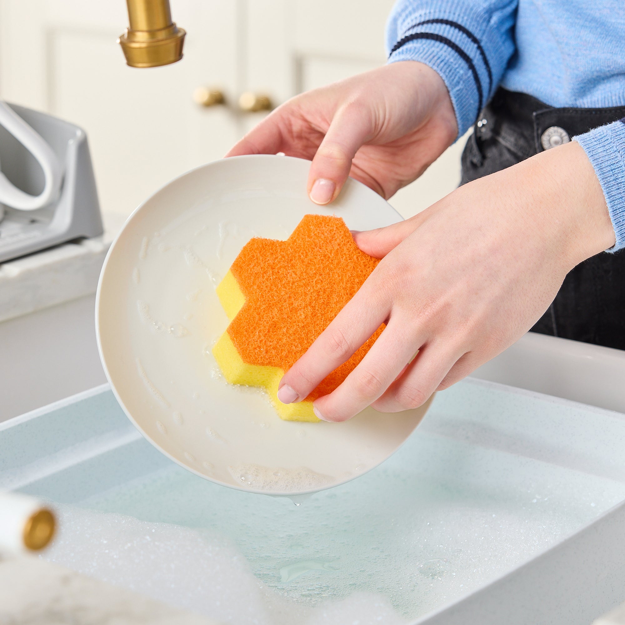 minky-non-scratch-flower-scourers-2er-pack-kratzfreie-bl-tenschw-mme image 2