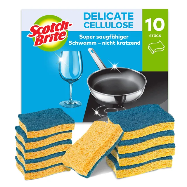 scotch-brite-delicate-naturfaser-reinigungsschwamm-10-st-ck image 1
