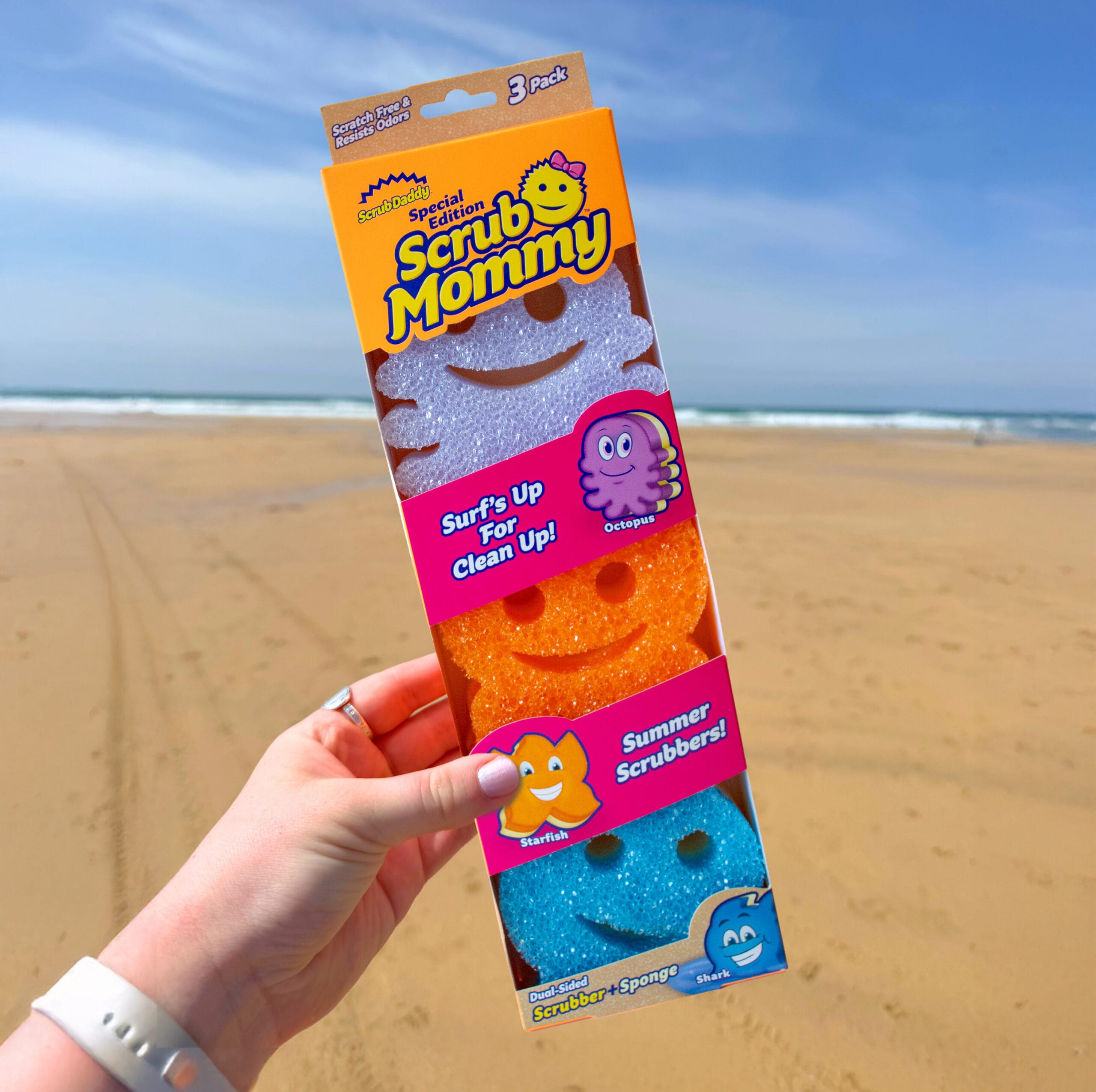 scrub-daddy-scrub-mommy-summer-shapes-3er-pack-special-edition image 2