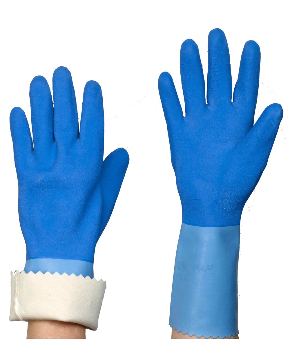spontex-arctic-arbeitshandschuhe-gr-e-xxl-naturlatex-wasserdicht-1-paar image 2