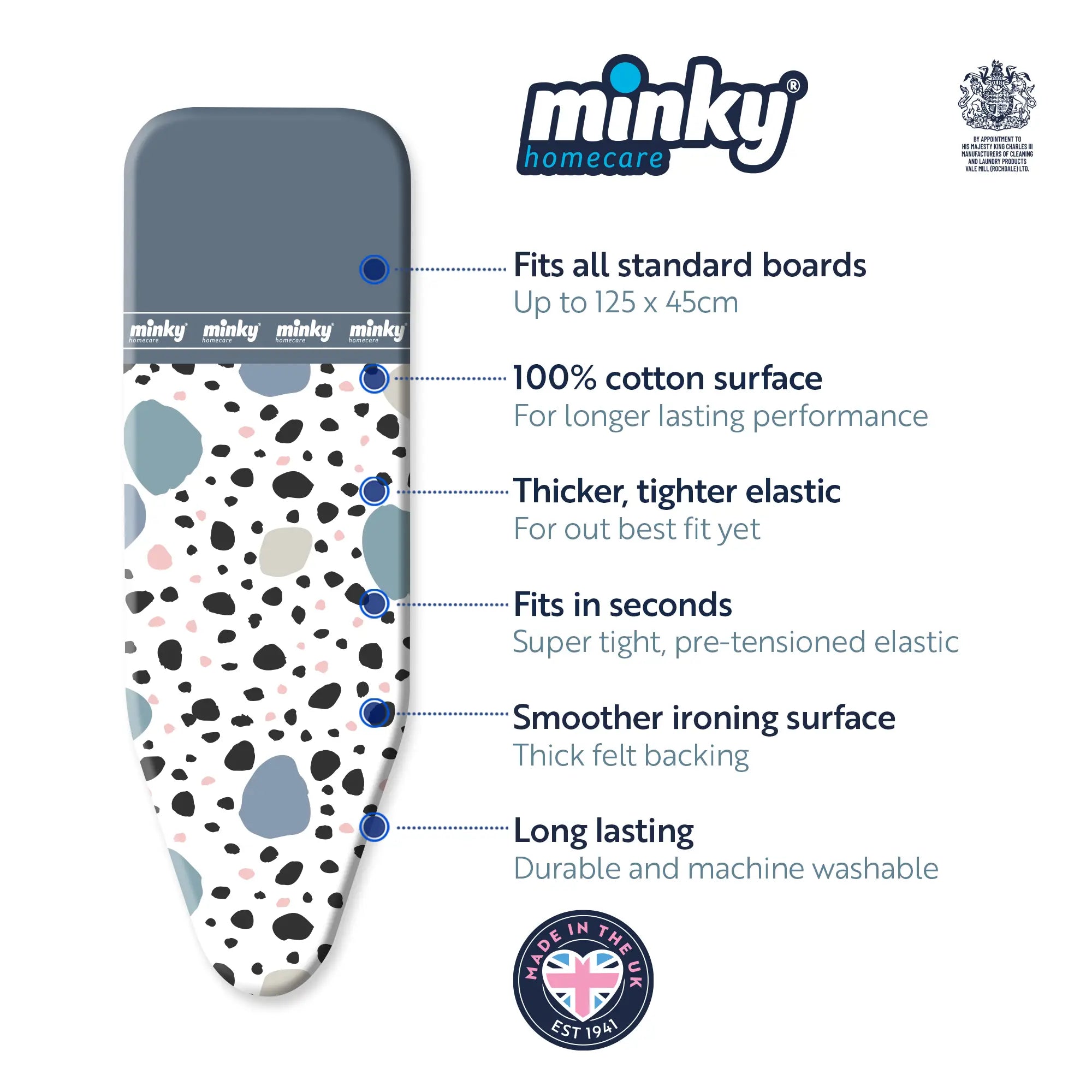 minky-smartfit-premium-b-gelbrettbezug-125-x-45-cm-baumwolle image 2