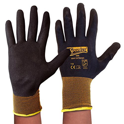 spontex-grip-extreme-arbeitshandschuhe-gr-e-m-mit-nitrilbesch-umung-en-388-1-paa image 8