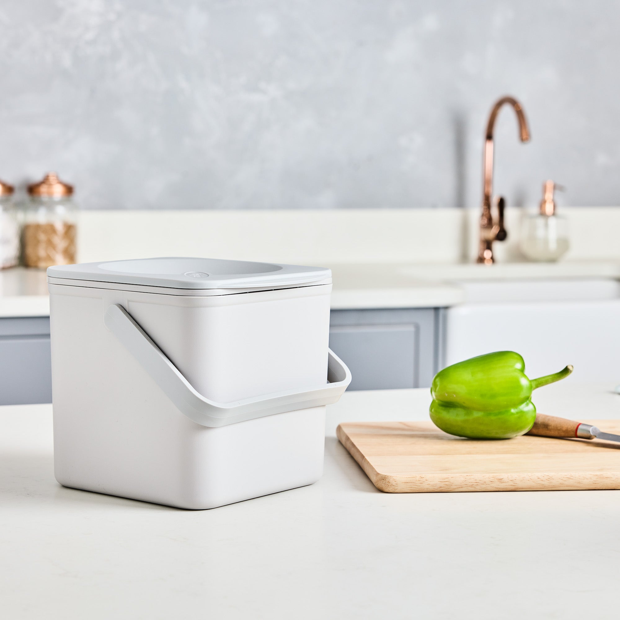 minky-eco-food-caddy-3-5-l-aus-recyclingmaterial image 6