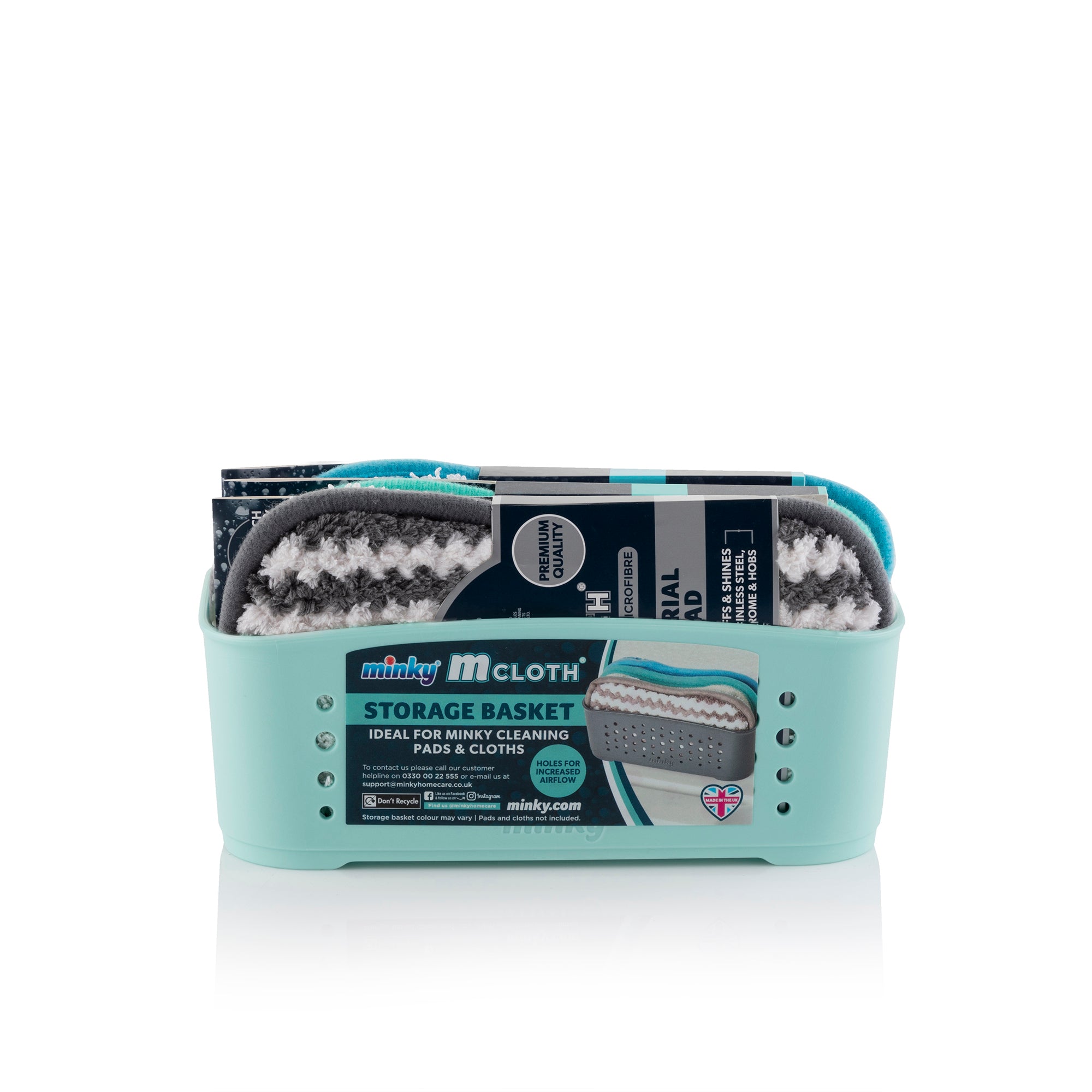 minky-mcloth-storage-basket-bundle-mit-3-pads image 5