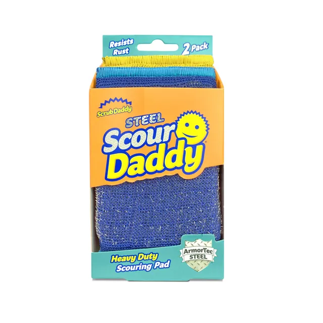 scrub-daddy-scour-daddy-steel-edelstahl-topfreiniger-mit-flextexture-kern image 1