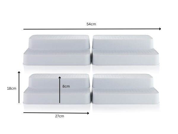 minky-2-stufiger-schrank-organizer-k-chenregal-einsatz image 4