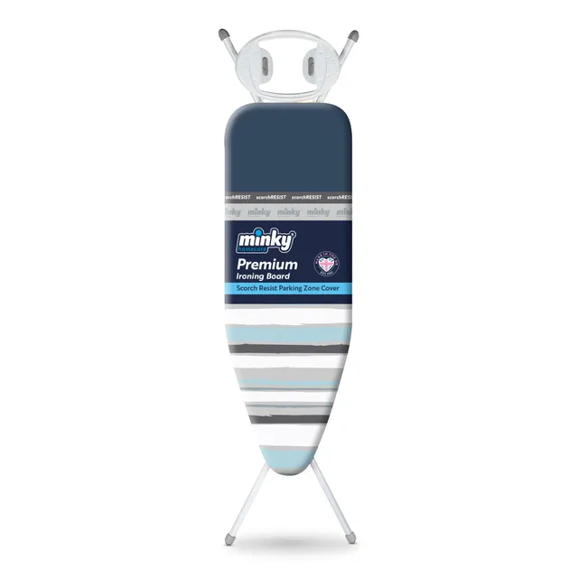 minky-premium-b-gelbrett-122-x-38-cm-inkl-bezug-sea-breeze-blau image 1