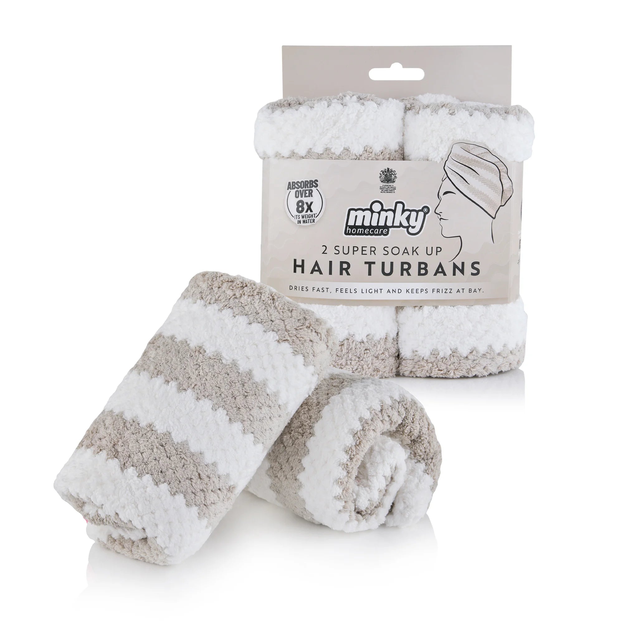 minky-super-soak-up-haarturban-2er-set-mikrofaser image 1