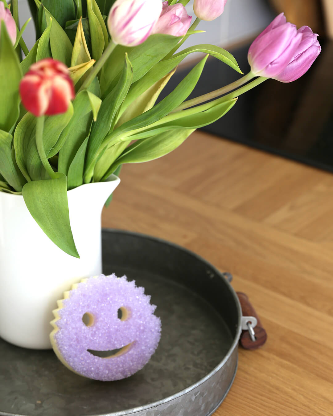 scrub-daddy-scrub-mommy-violet-doppelseiten-schwamm-flextexture-resofoam image 3