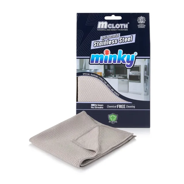 minky-mcloth-edelstahl-tuch-mikrofaser image 1