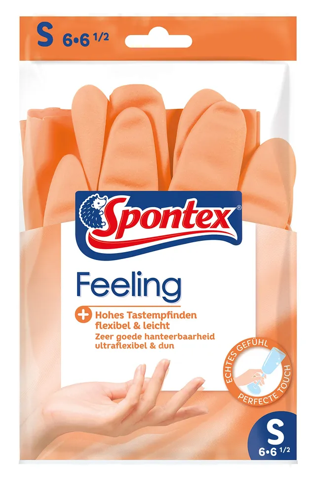 spontex-feeling-haushaltshandschuhe-gr-e-s-12x-1-paar image 1
