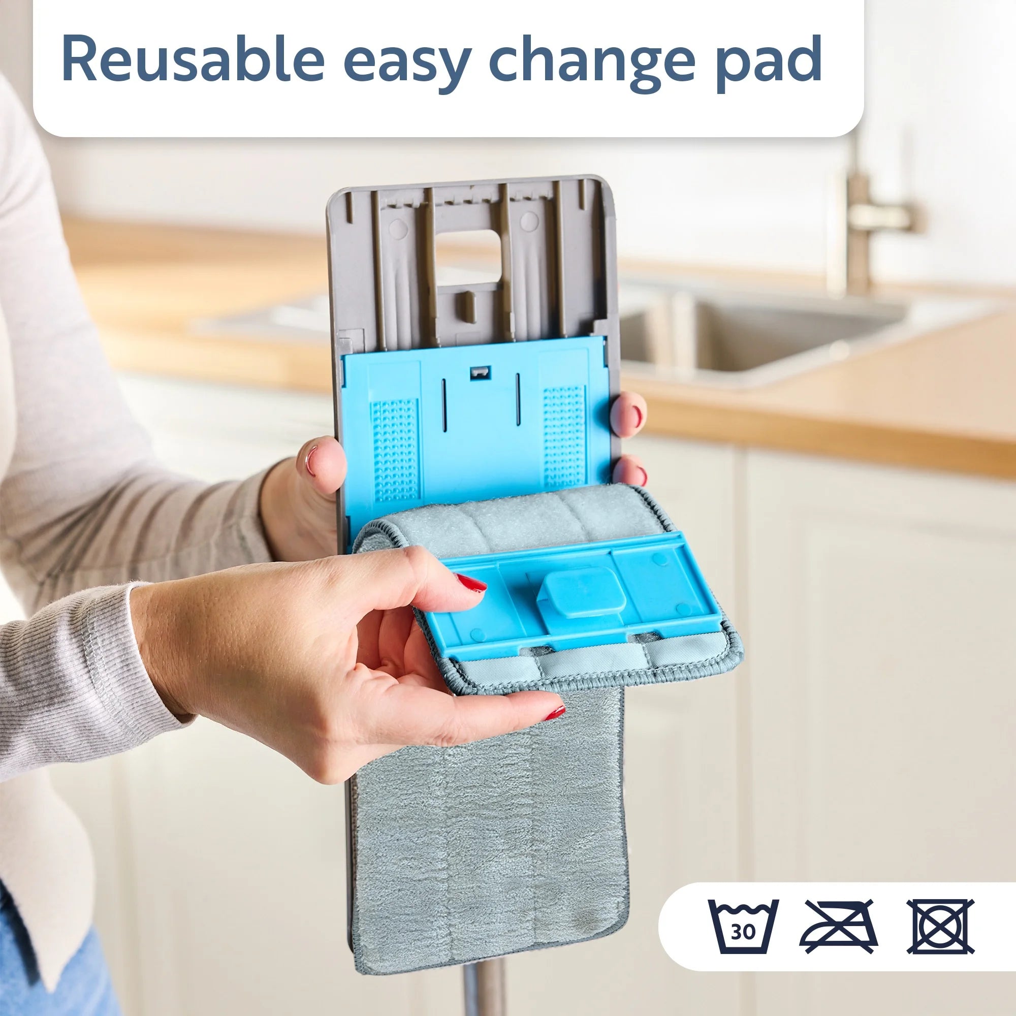 minky-opti-clean-flachmopp-mit-2-kammer-eimer-und-mikrofaser image 6
