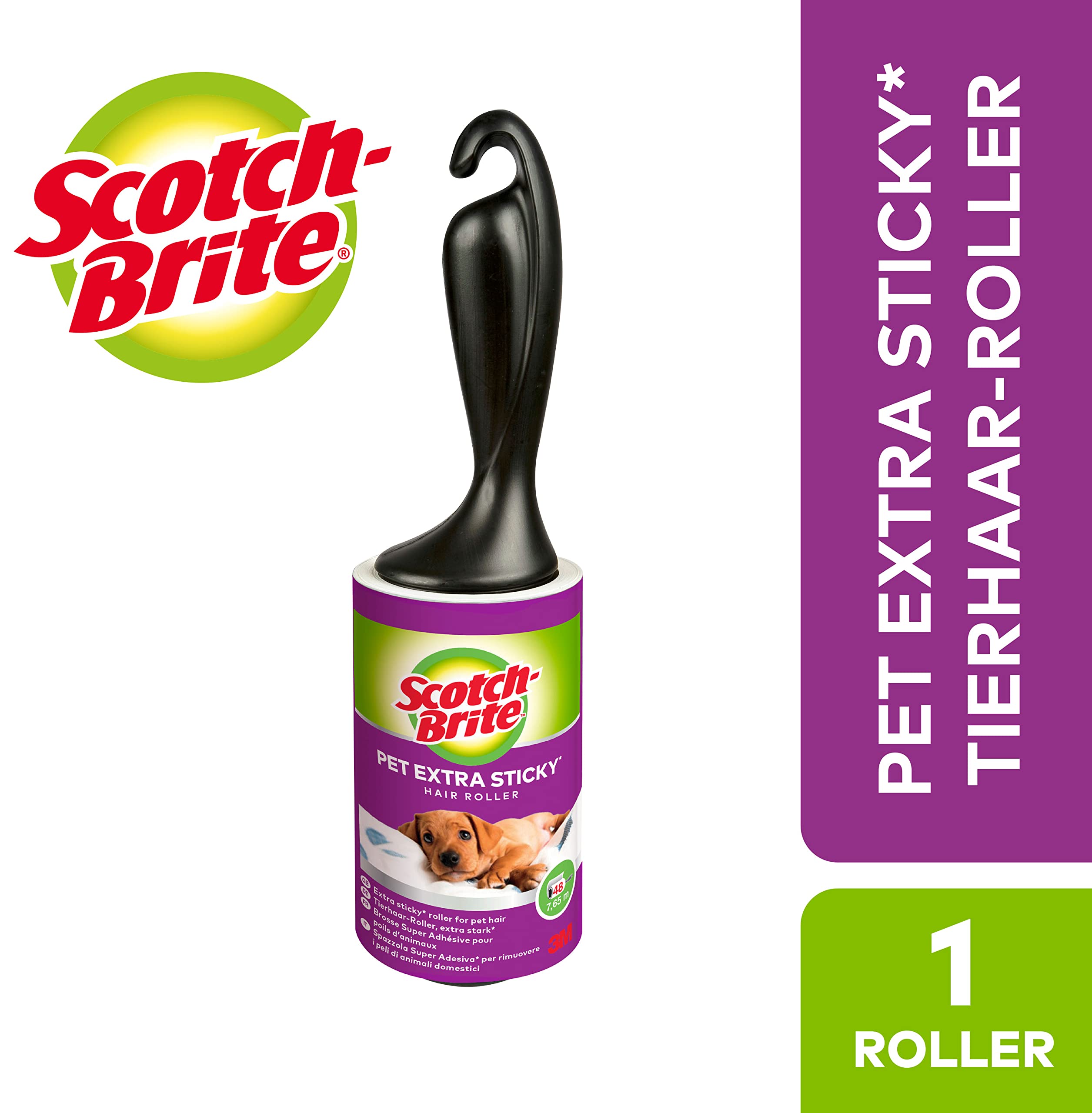 scotch-brite-pet-extra-sticky-fusselrolle-5-rollen-240-blatt image 2