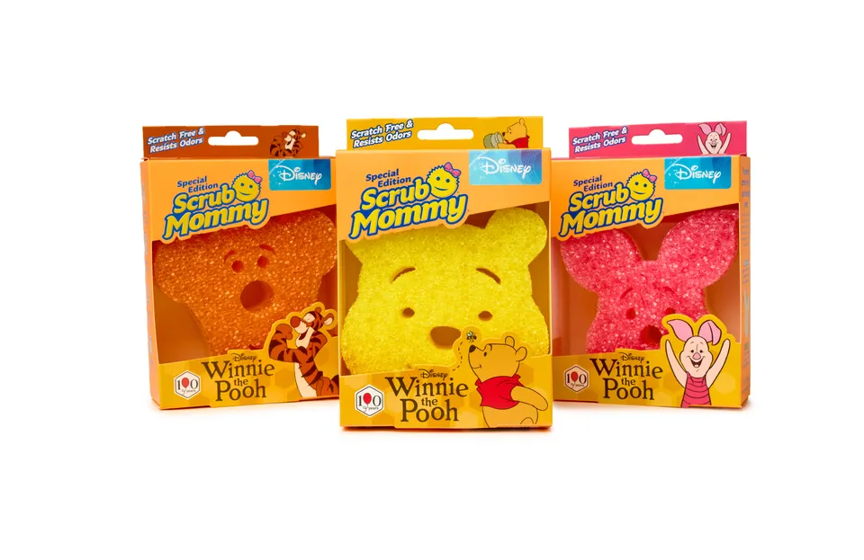 scrub-daddy-scrub-mommy-disney-winnie-the-pooh-edition-schwamm image 1