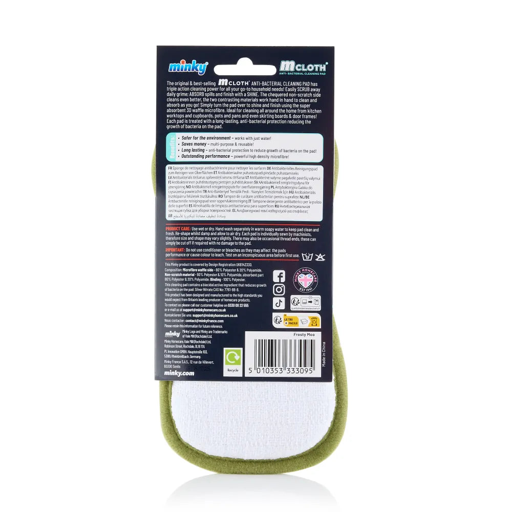 minky-mcloth-frosty-moo-anti-bacterial-reinigungspad-limited-edition image 4