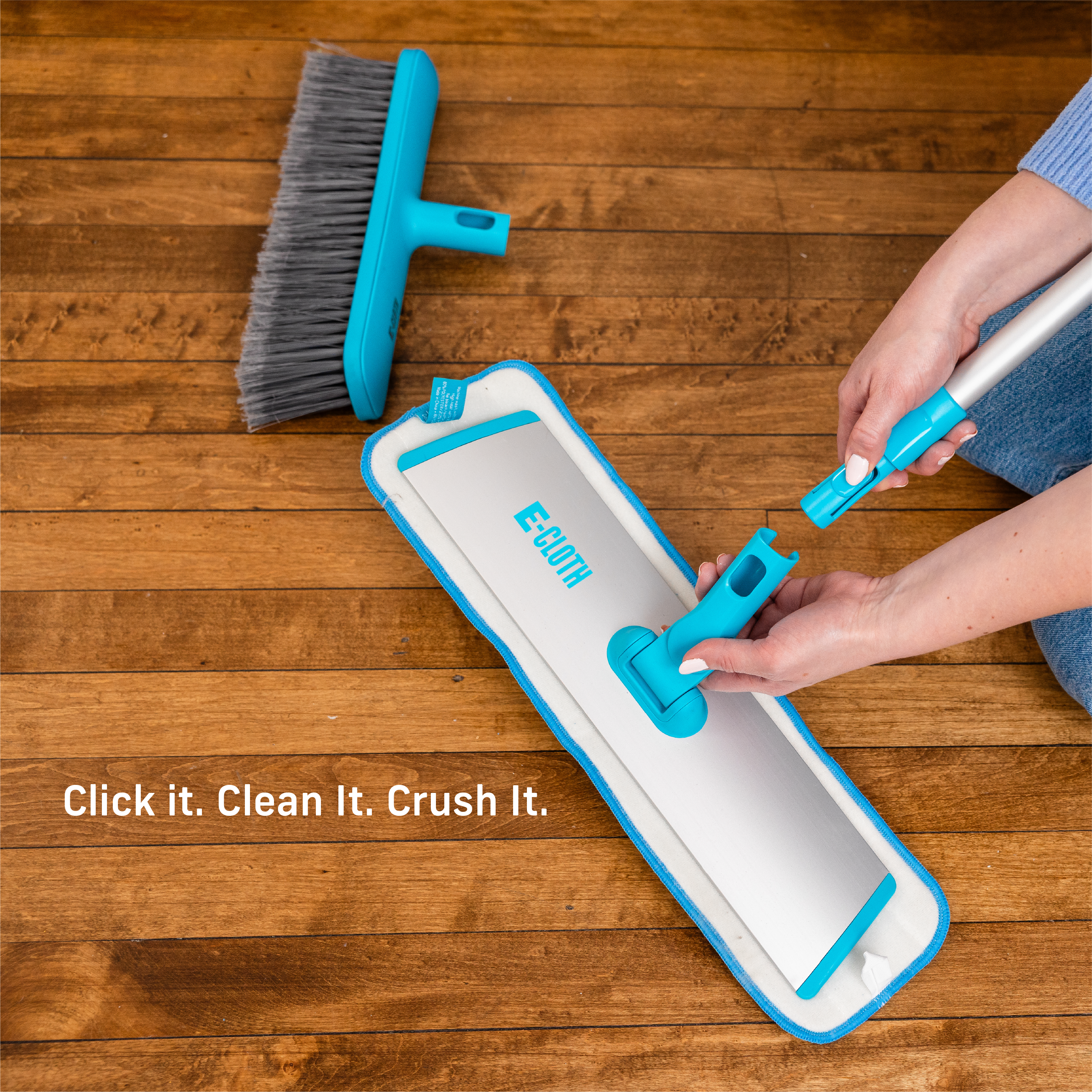 e-cloth-easy-click-4-in-1-dusting-floorcare-kit-wischmopp-besen-staubwischer-mit image 8