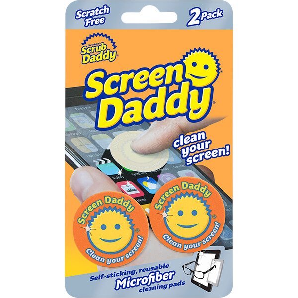 scrub-daddy-screen-daddy-mikrofaser-reinigungspad-2er-set-f-r-displays-und-brill image 1