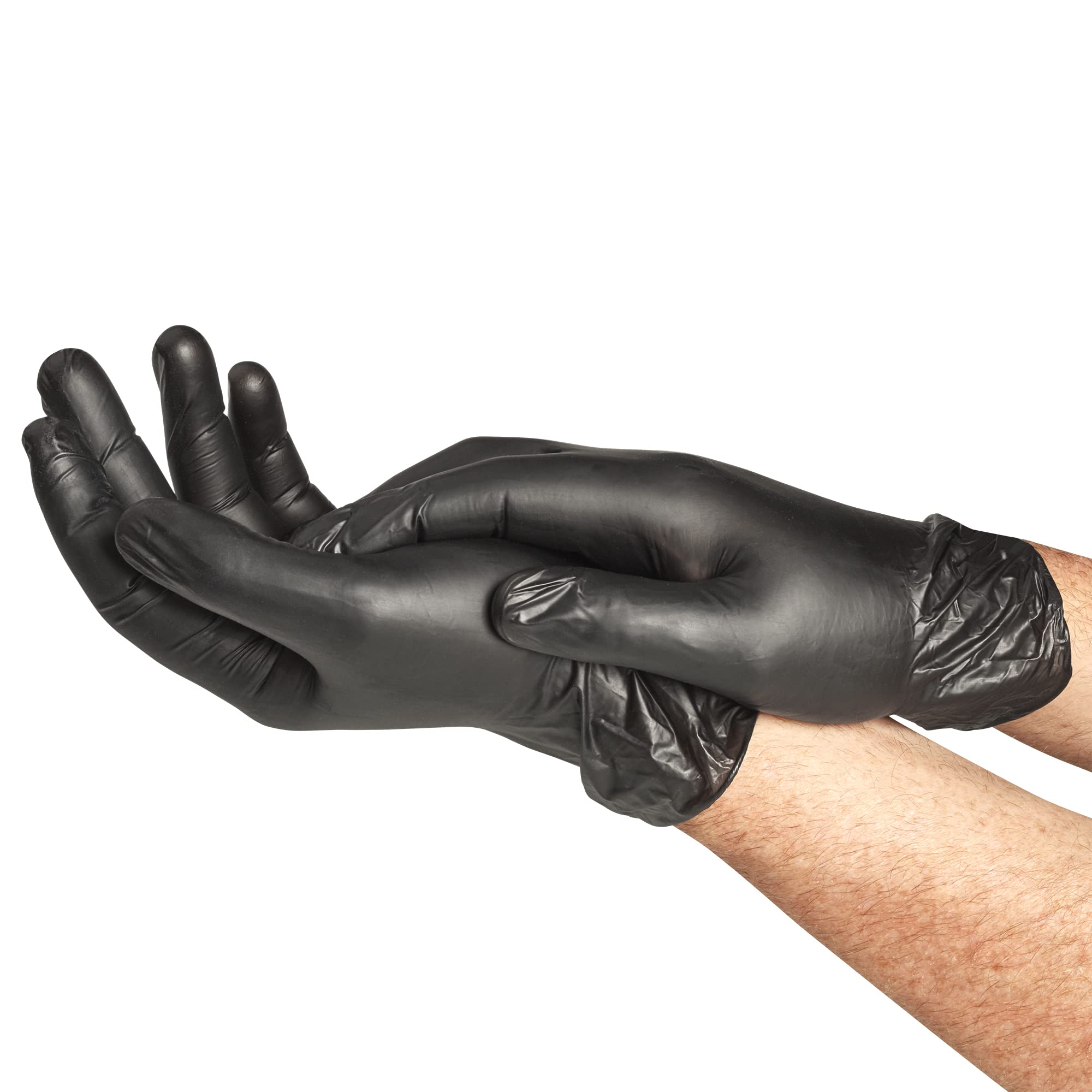 spontex-extra-black-einmalhandschuhe-vinyl-m-schwarz-100-st-ck image 4
