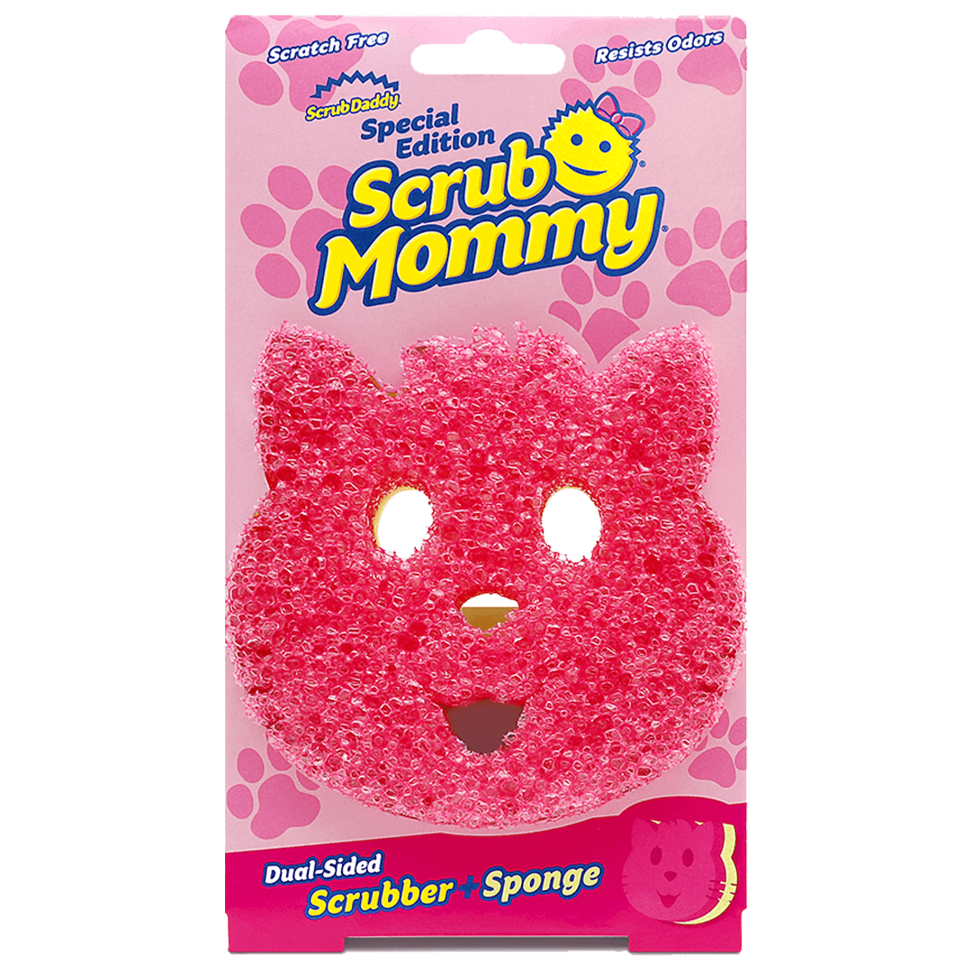 scrub-daddy-scrub-mommy-cat-reinigungsschwamm-flextexture-resofoam-katzenform image 1
