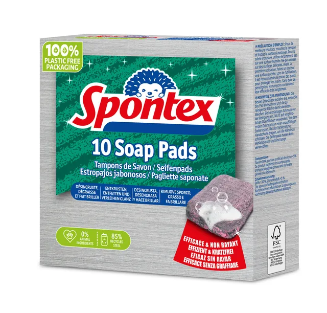 spontex-seifenpads-stahlwolle-mit-seife-10-st-ck image 1