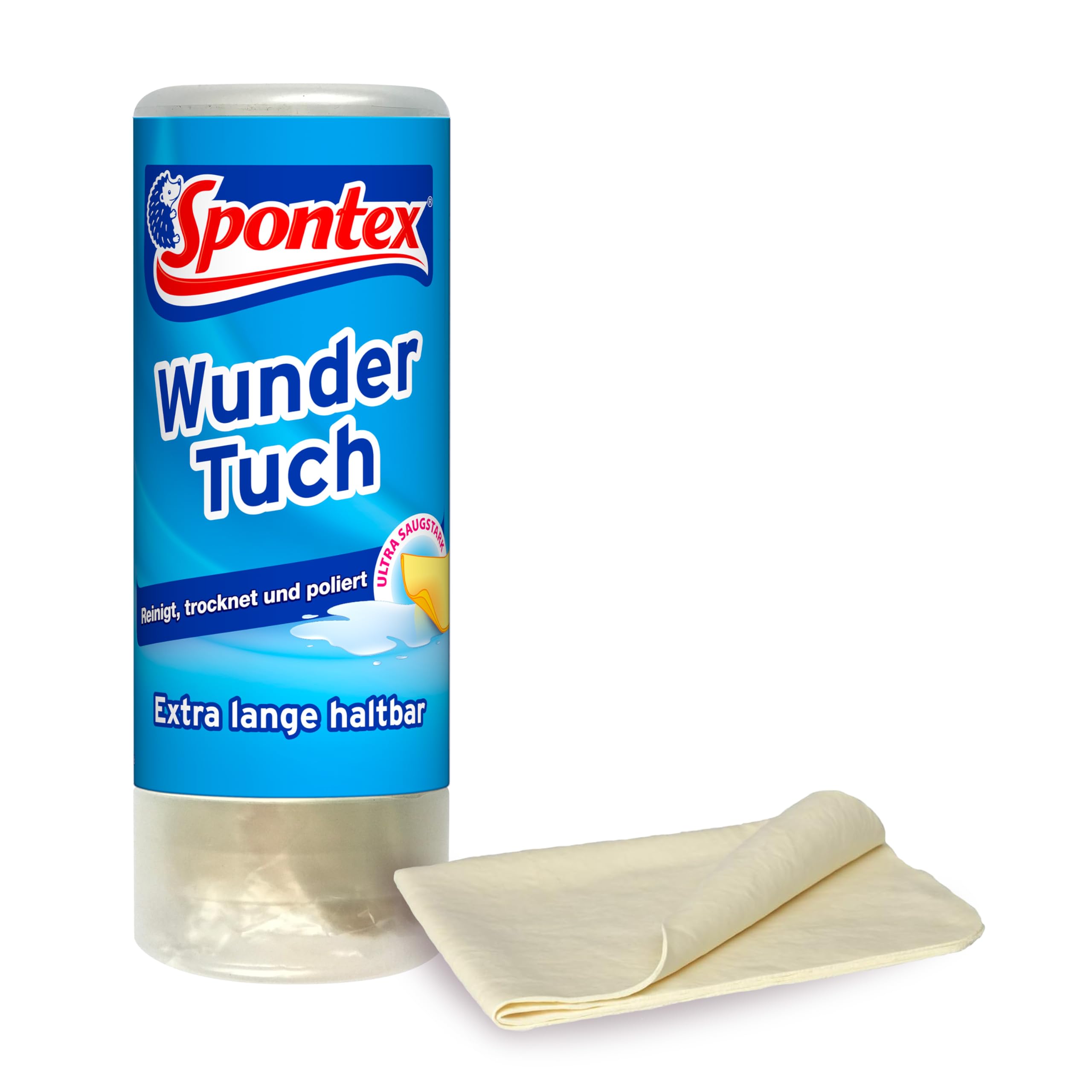 spontex-wundertuch-saugstarkes-reinigungstuch-f-r-auto-glas-und-kacheln-1er-pack image 1