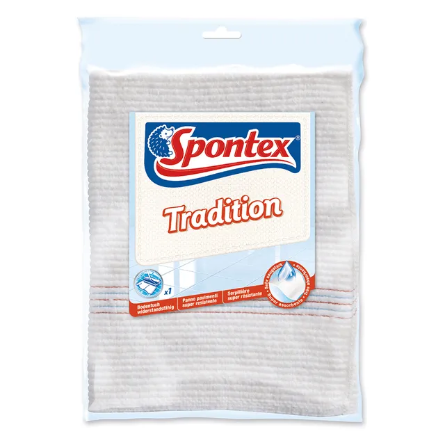 spontex-bodentuch-tradition-50-x-60-cm-klassisches-baumwoll-bodentuch image 1