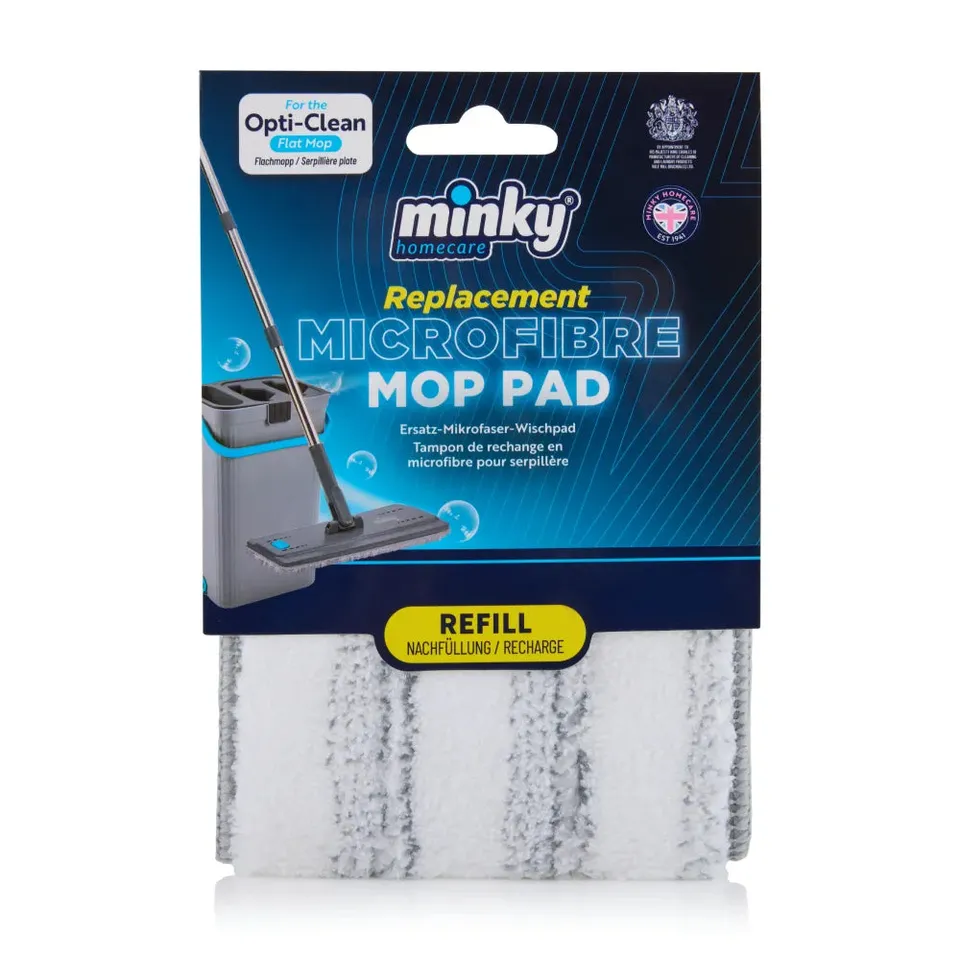 minky-opti-clean-flat-mop-refill-mikrofaser-ersatzpad image 1