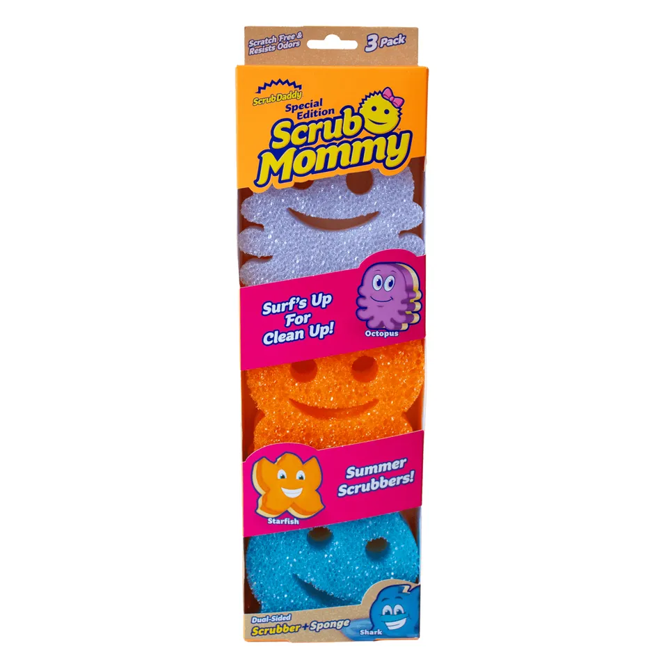 scrub-daddy-scrub-mommy-summer-shapes-3er-pack-special-edition image 1