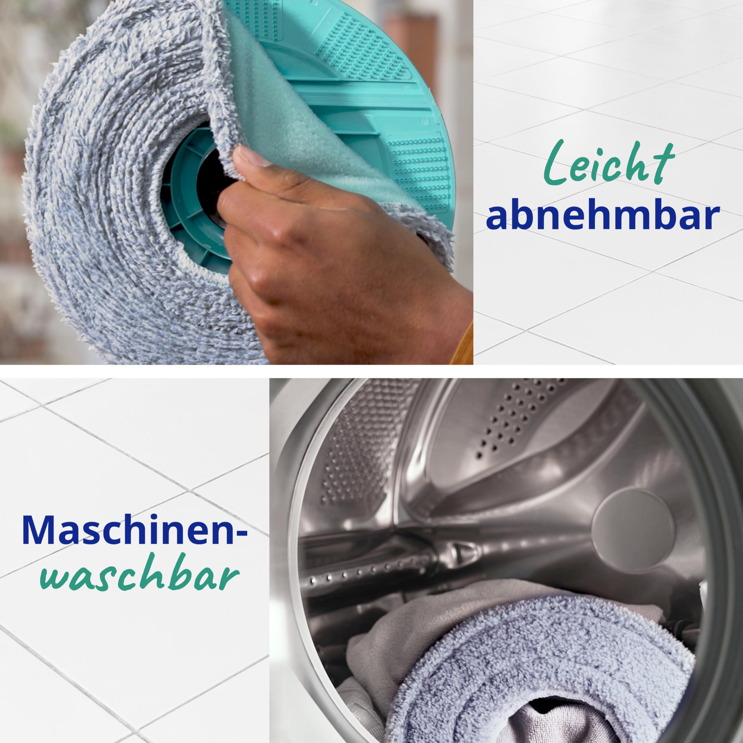 spontex-aqua-revolution-system-x-tra-bodenwischer-und-eimerset-mit-2-mikrofaserb image 6