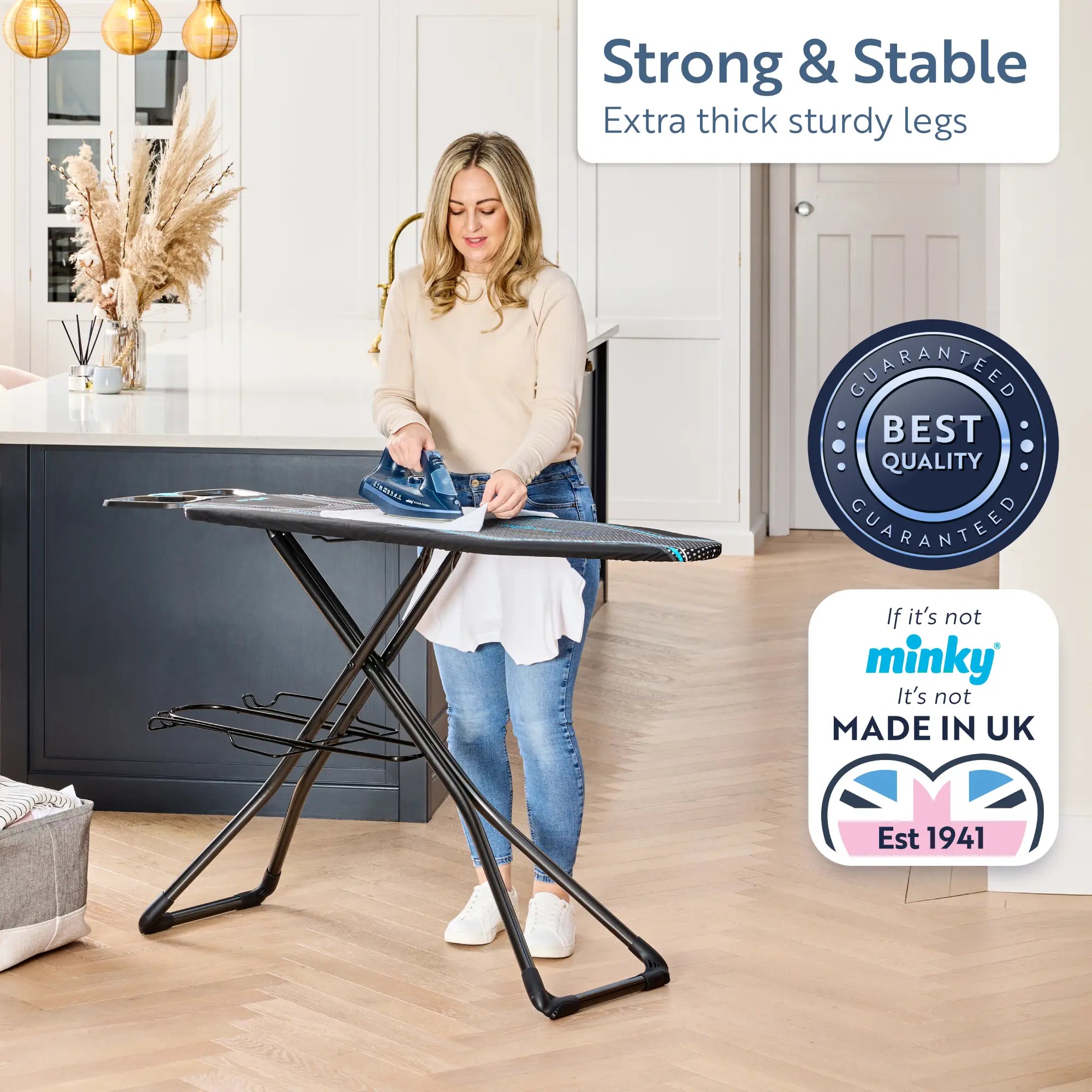 minky-ergo-plus-b-gelbrett-122-x-38-cm-mit-bezug-blau image 7