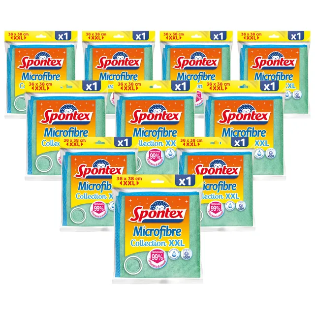 spontex-microfibre-collection-mikrofasert-cher-xxl-36x38-cm-10-st-ck image 1