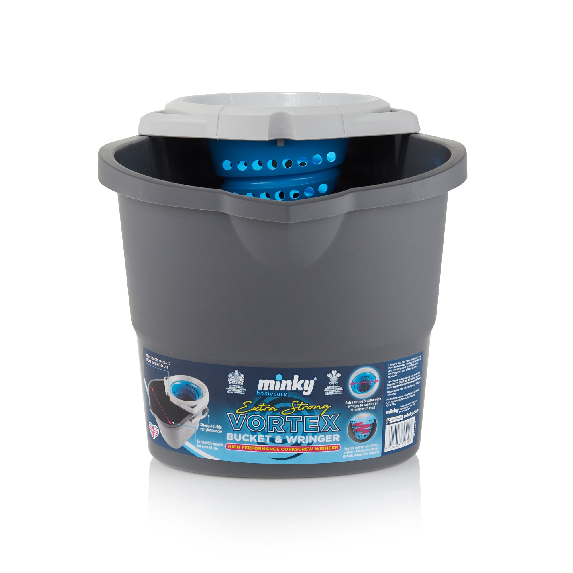 minky-xl-dual-action-mopp-mit-vortex-eimer-und-auswringkorb image 5